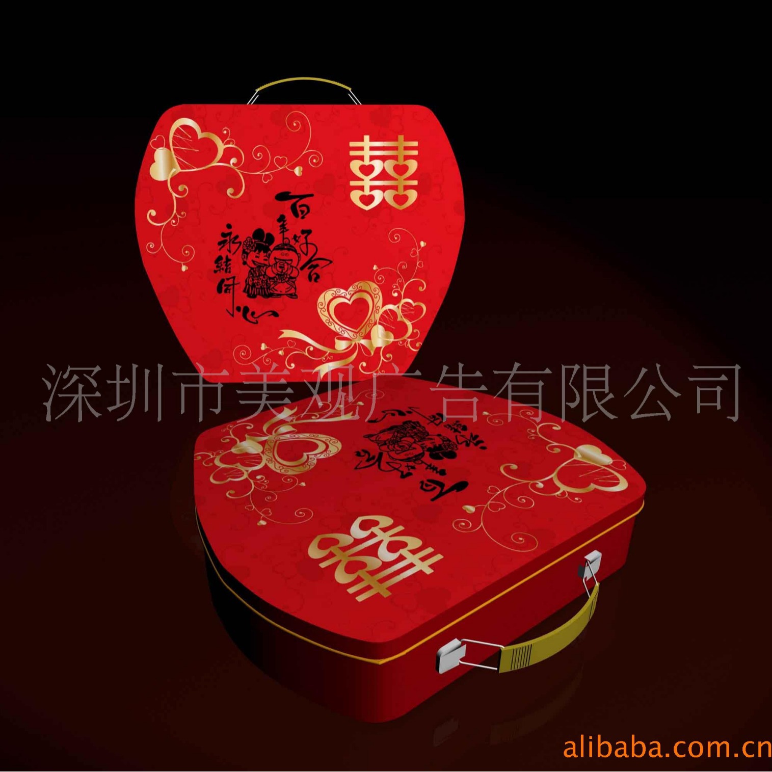 源头厂家 优惠供应马口铁ML-177精美婚庆礼品罐