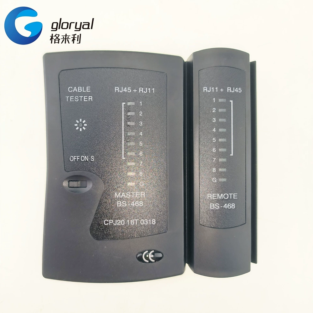 GL-468C Тестер сети Многофункциональный RJ45 RJ11 Тестер сетевого кабеля