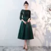 Green, long, mid-length