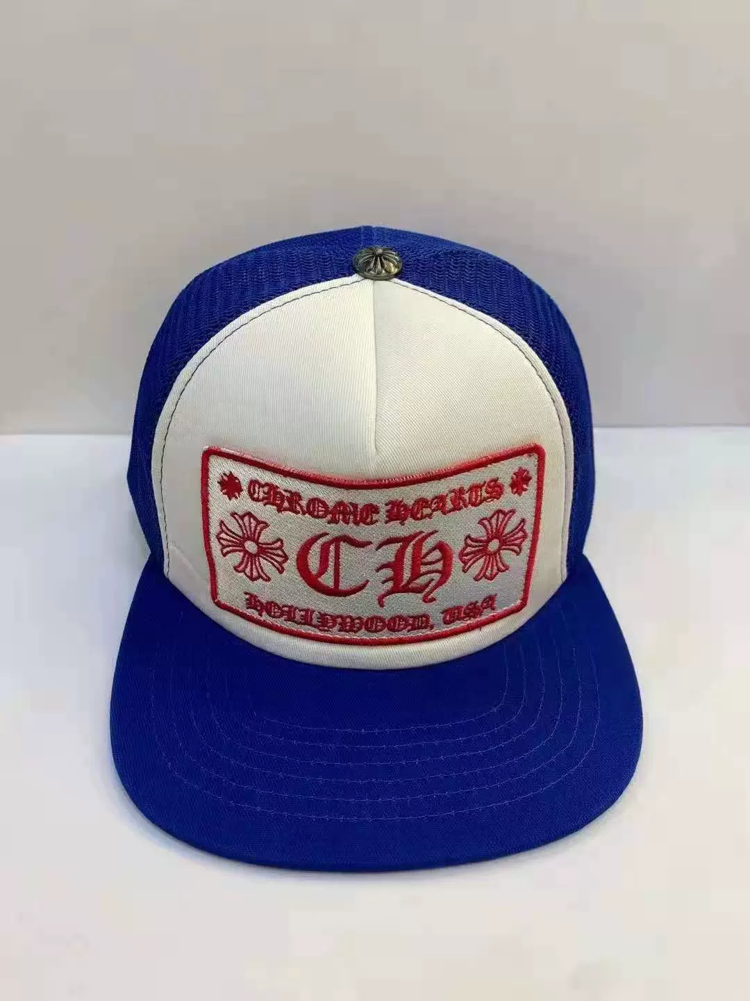 24SSChrome Hearts шляпа санскрит вышивка цветной блок кепка пара модель кросс-бордер единый размер хлопок Гуанчжоу