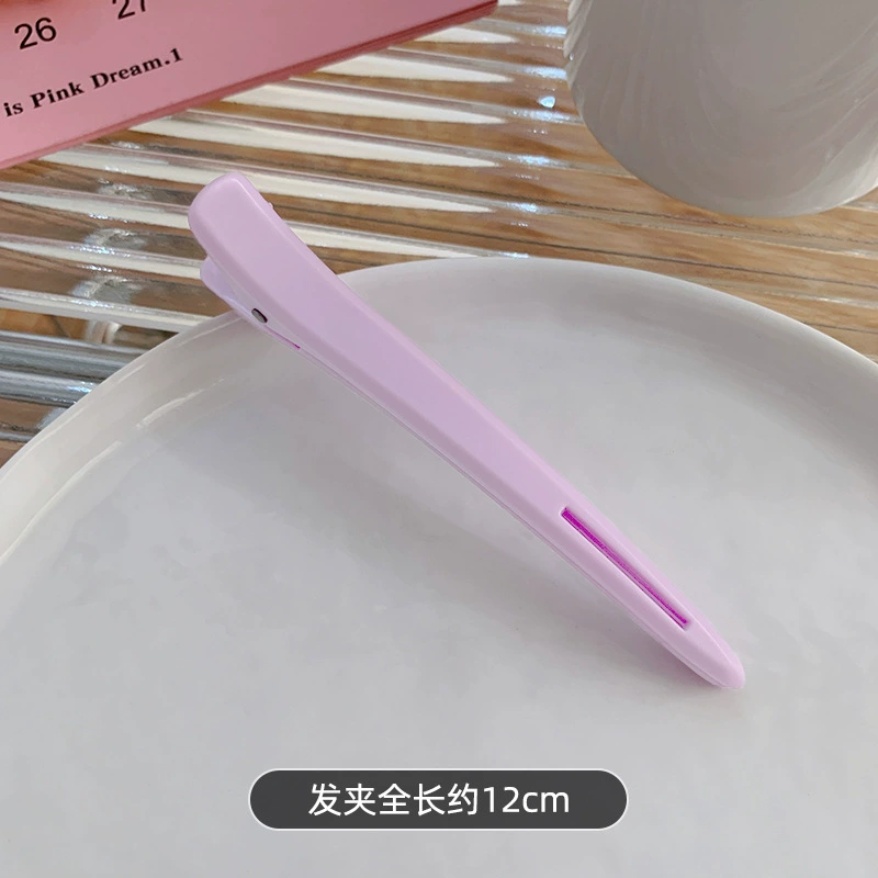 Заколка для волос Hairgrip — милая заколка для чёлки, 12 см, легкая цветная набивка