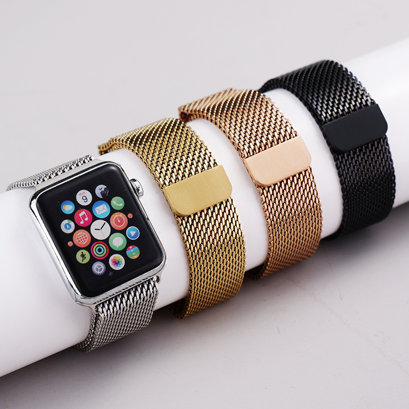 Suitable for Apple Watch Milan 08 Thick Mesh New Style Strap S11 Ultra3 Stainless Steel Watch
