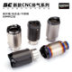 Motorcycle exhaust pipe modification NINJA 400 650 Z900 R1 Huanglong 600 titanium alloy AR tail section straight up
