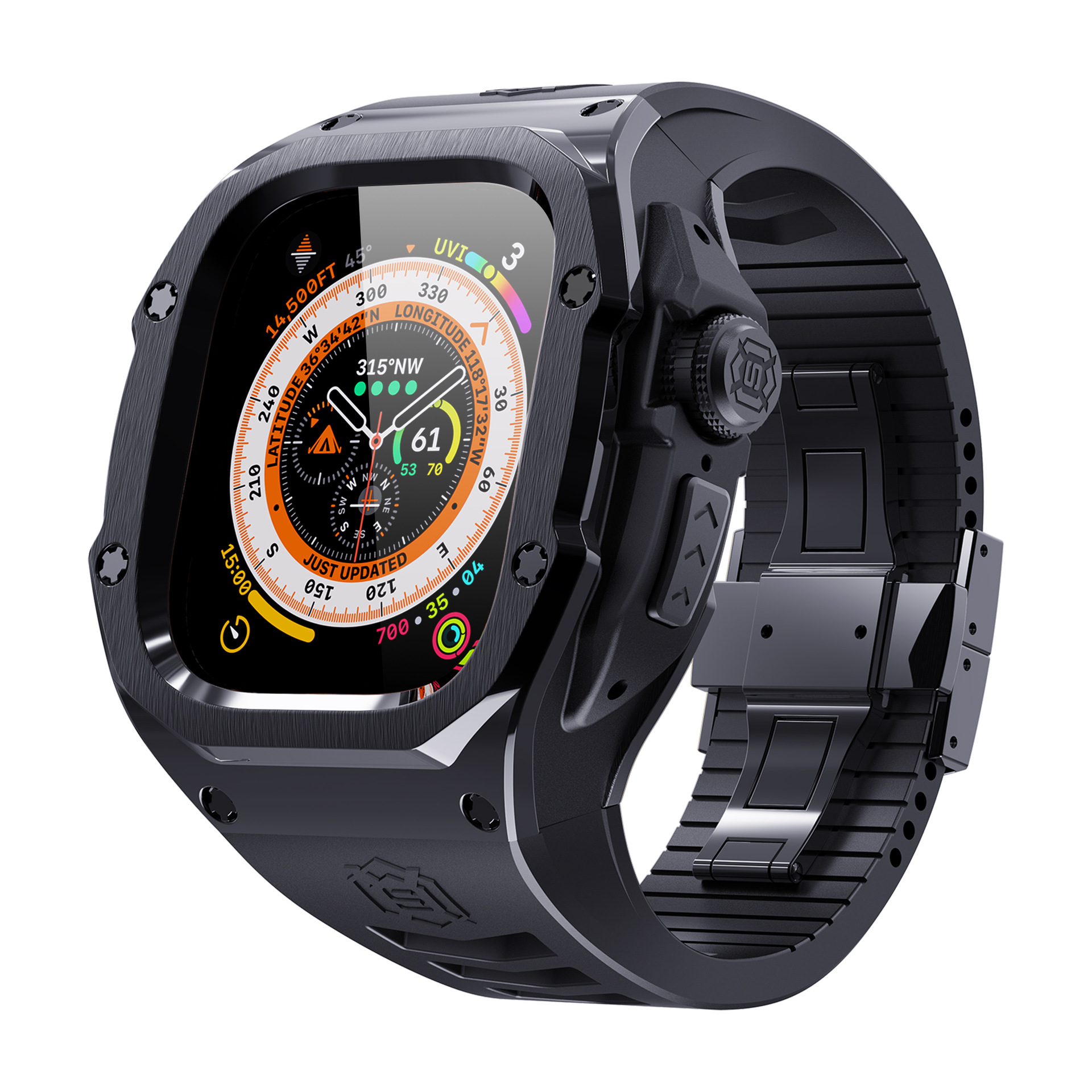 Estilo explosivo transfronterizo para iWatch Ultra49MM Metal Series10 46MM Reloj a prueba de caídas todo incluido