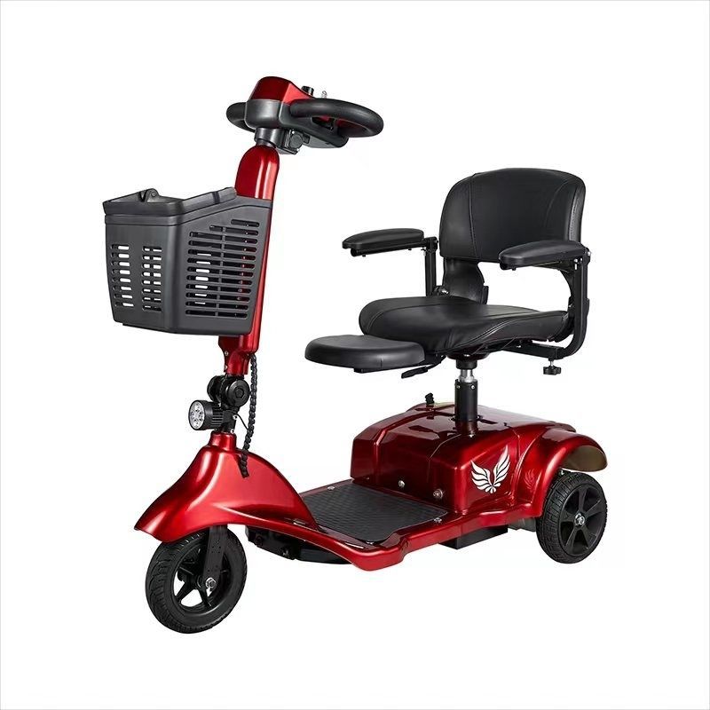 Elderly walking tricycle low speed elderly electric battery car household lightweight disabled small folding help