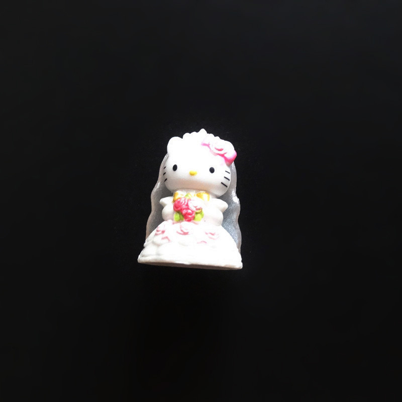 外贸散货 迷你版小号KT猫hello kitty 天使恶魔公仔摆件 diy配件|undefined