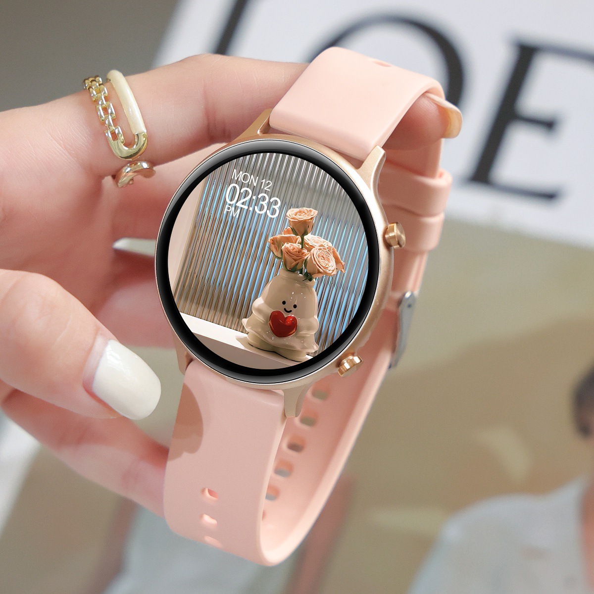 Smart Watch for Girls with Good Looks 2025 New Multi-Function Payment Bluetooth Phone Couple Sports Bracelet Watch