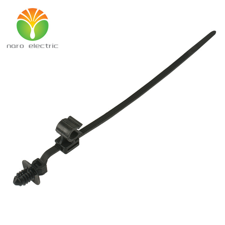 带管夹的分体式固定扎带  汽车扎带 156-01319/T50SOSFT7-E0C2A