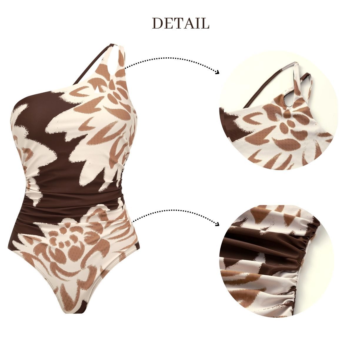 Dames badpak met print voor op vakantie naar het strand_voghion.com
