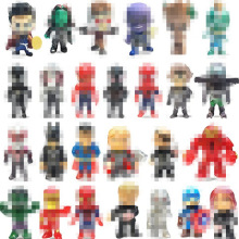 26款小联盟扭蛋公仔手办摆件联盟蛋糕情景装饰品摆件