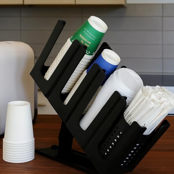 Coffee foldable glass holder