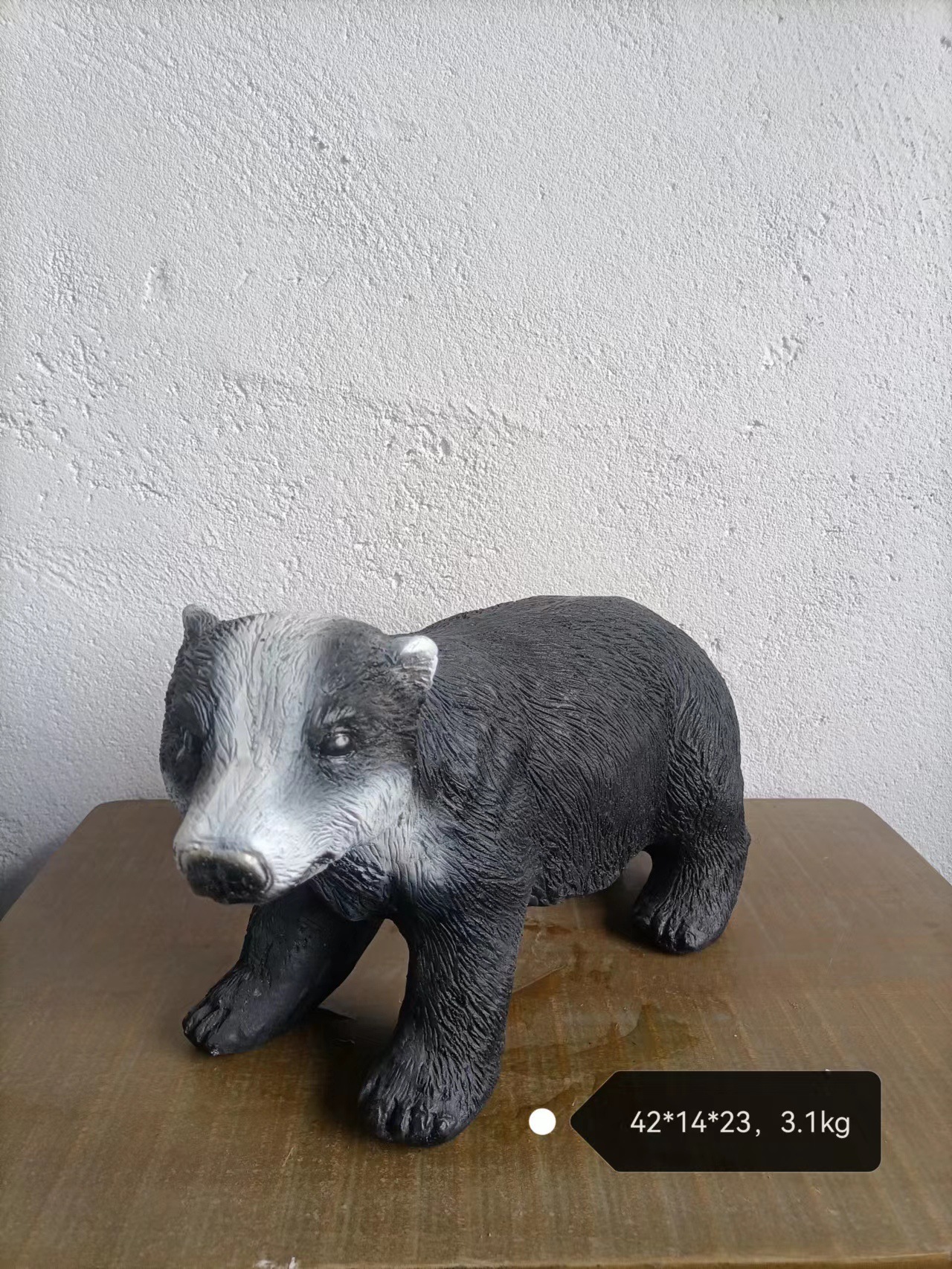 산화마그네슘 돼지 장식품