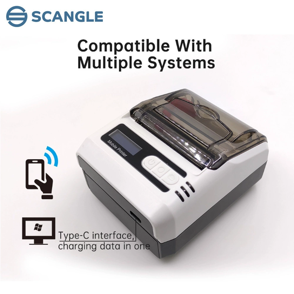 Handheld small printer, 58mm, bluetooth