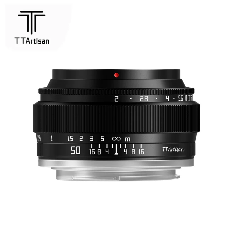 Объектив 50 мм, совместимый с Nikon, Sony, Canon, оптика