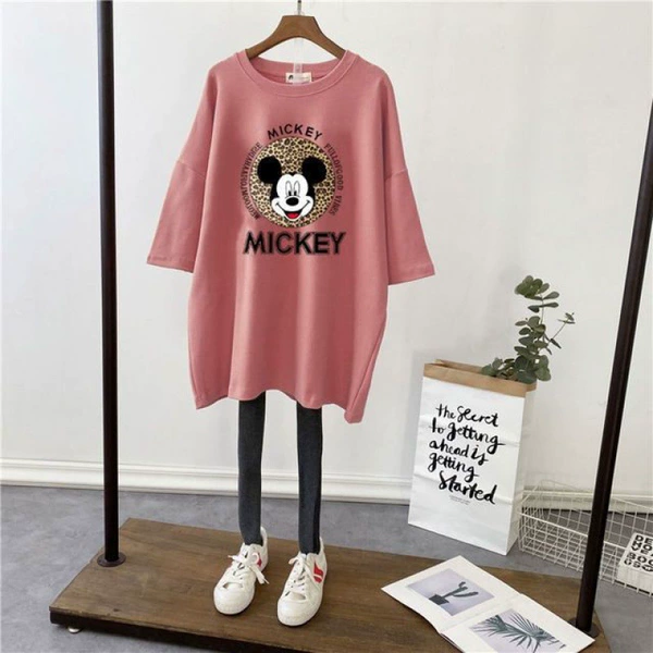 Pink (Circle Mickey) [Breastfeeding Style]
