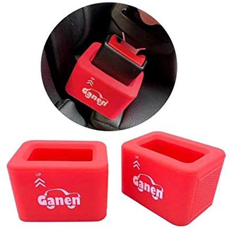 CAR Searbeltholder Automobile Silee Card Belt Blocks Silicone Silee…
