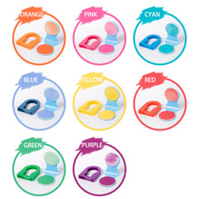 现货跨境一次性染发粉饼易染色音乐节舞台彩染套装正品官方可洗