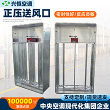 排烟阀280度镀锌防烟防火阀70度手动电动常开排烟风量调节止回阀