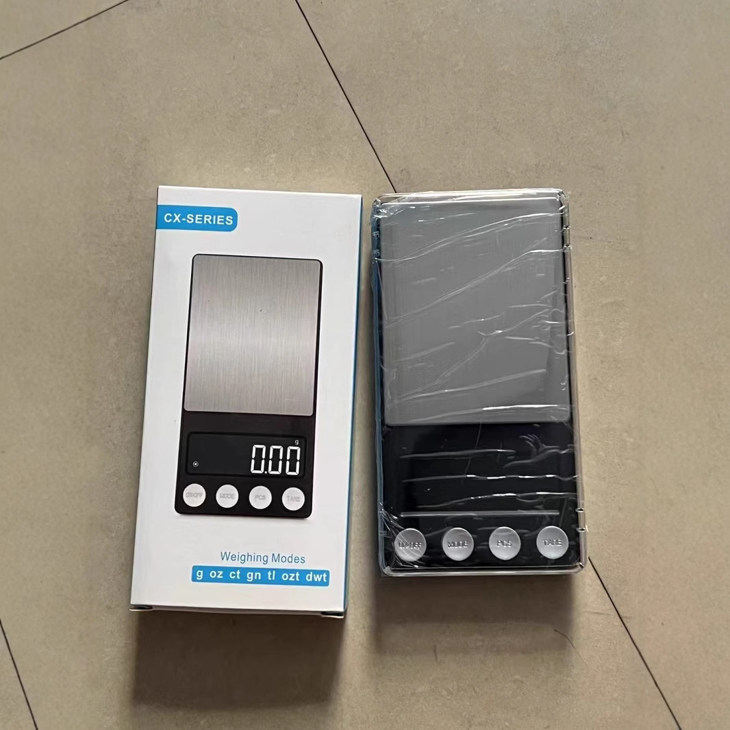 0.01g mini escala de joyería de bolsillo pequeña palma pesa gramos de mesa de té pesa2024 186 recargable