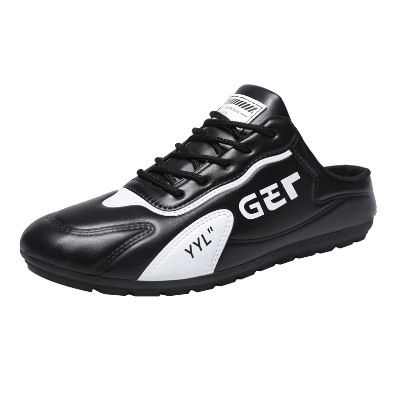 Comercio exterior al por mayor de Primavera de moda ligera zapatos de cuero de los hombres al aire libre zapatos casuales jóvenes bajo-top transpirable zapatilla de deporte