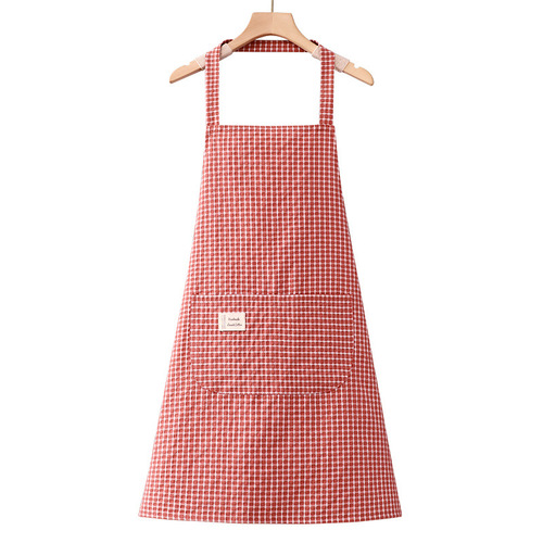 New Style Pure Cotton Apron Kitchen Home Use Dining Cloth Cooking Restaurant Special Purpose Popular Commercial Stylish Workwear for Women