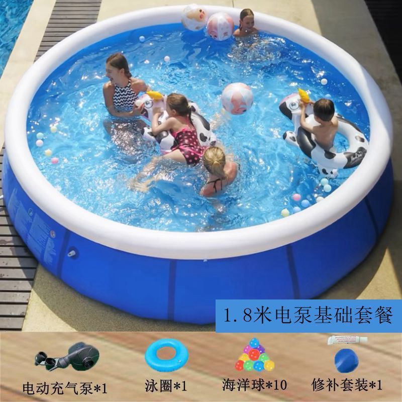 特大インフレータブルプール、大人用プール、子供用家庭用厚みのある丸い屋外大型子供用プール|undefined