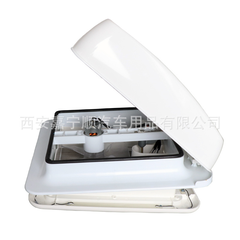 Rv ventilador 12V ventilador de escape de baño blanco techo de dos vías de escape ventilador de escape