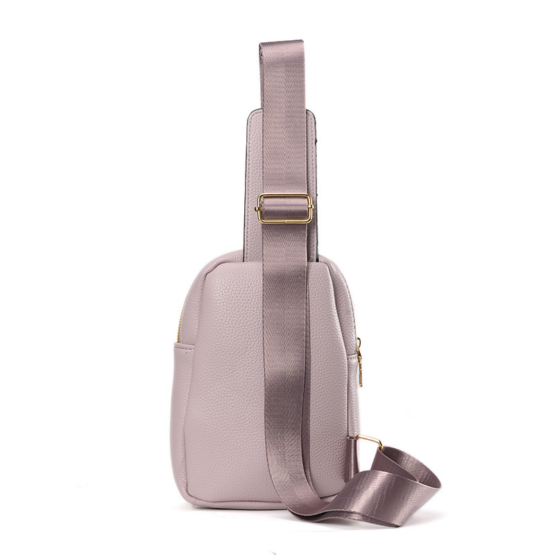 2024 nuevo estilo bolso de mujer al por mayor moda de la calle bolso de pecho PU superficie suave deportes al aire libre bolso de mensajero al por mayor