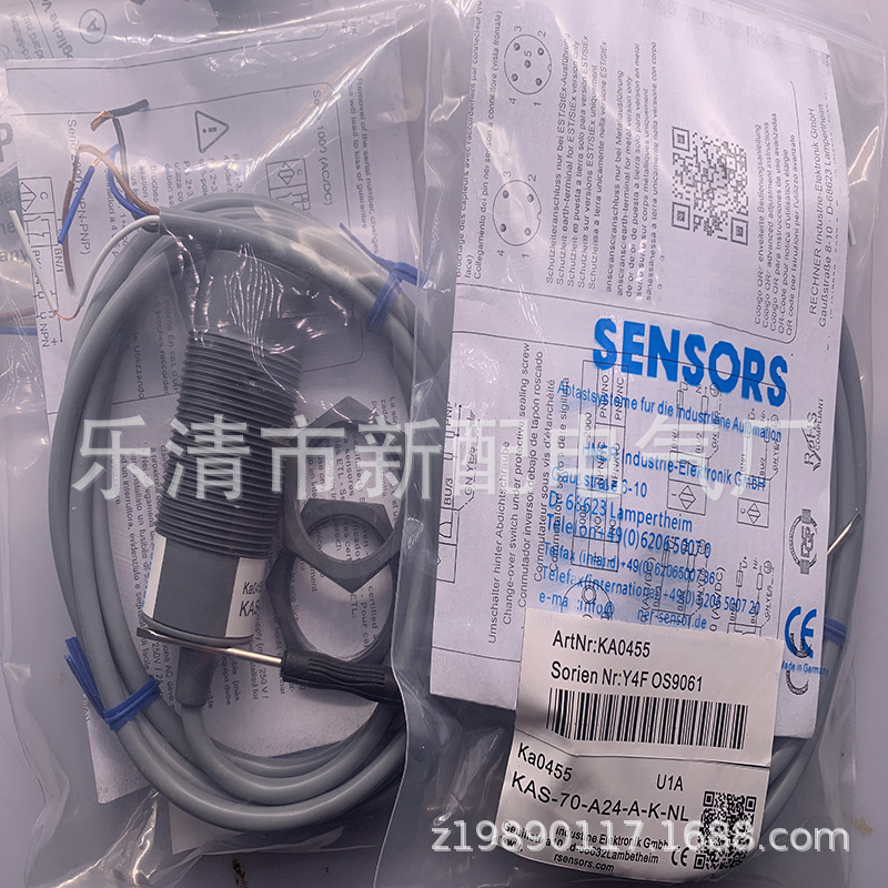 全新接近开关现货KAS-70-A24-A-K-Y3-NL传感器质量保证