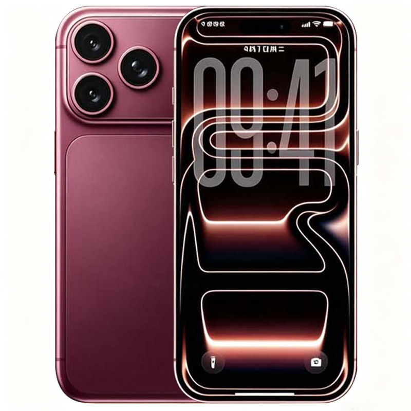Huaqiangbei 18promax Smartphone, Brand New, In Wine Red Color, Still...
