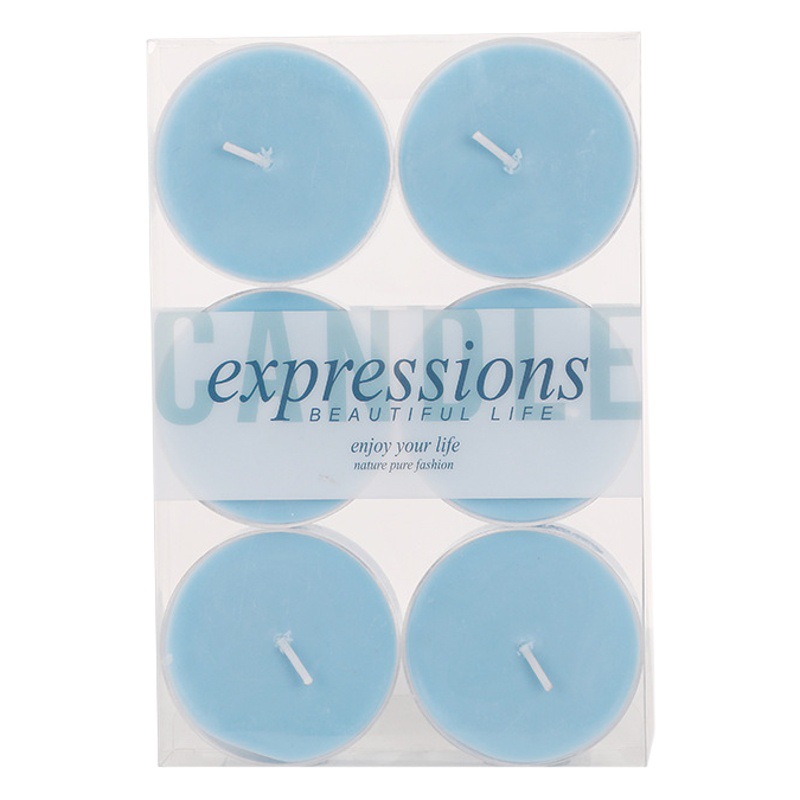 Color hecho a mano cera de soja aromaterapia vela al por mayor Hogar libre de humo romántico Día de San Valentín confesión fuego pintura té cera transfronteriza