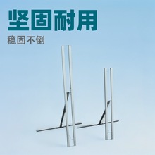 方管H型展示架人像广告架KT板展架广告背景支架人形立牌促销专用