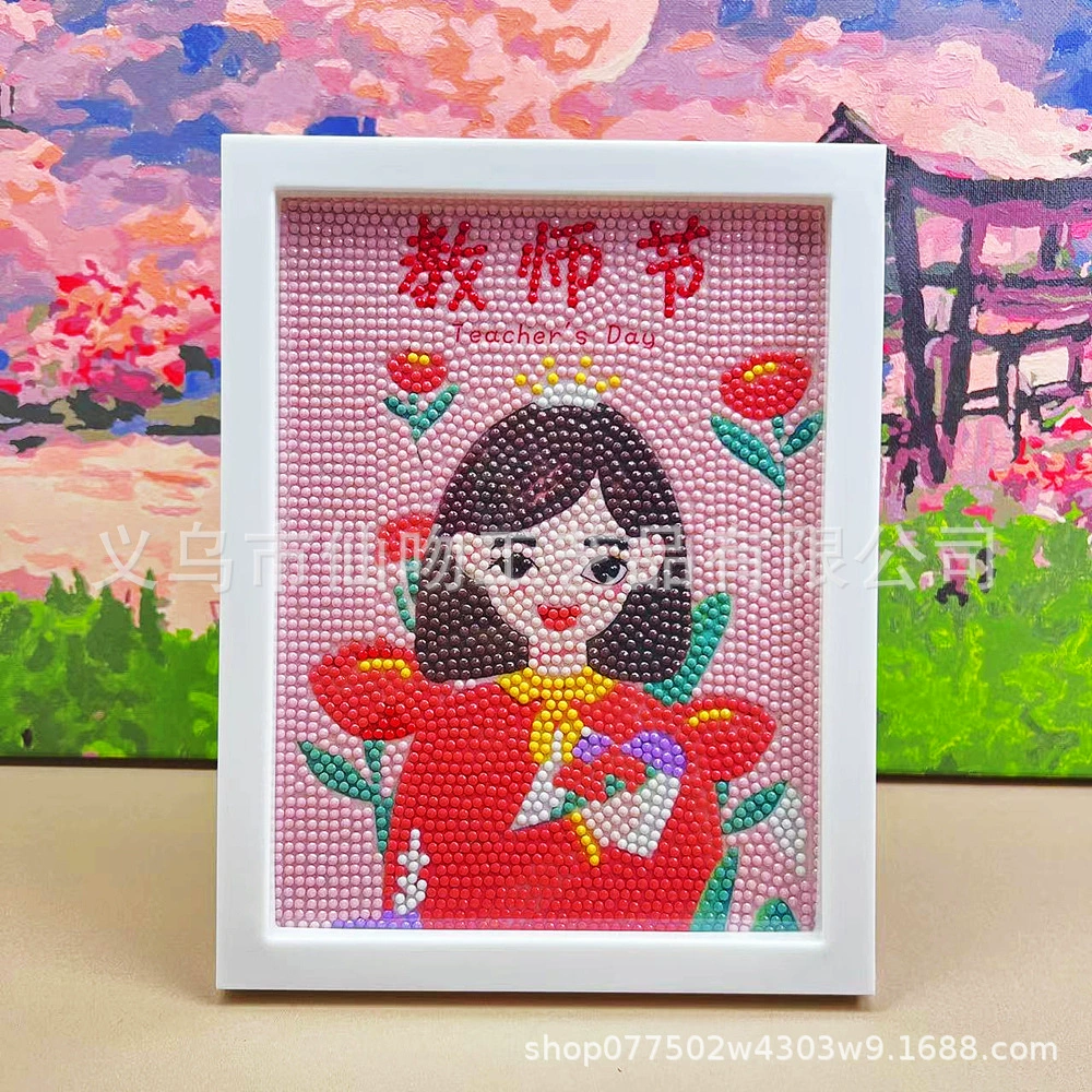 Набор для алмазной живописи Sanrio Kuromi, 17×22 см пластиковая рамка, набор для творчества DIY для детей