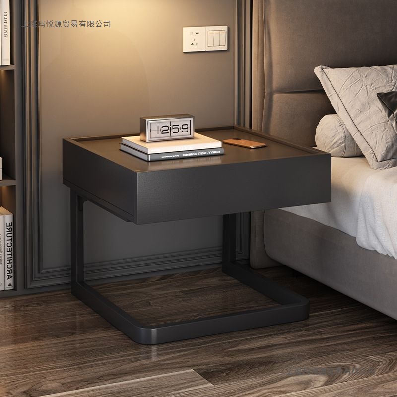 Suspended Bedside Table Hotel Room Bedroom Simple Light Luxury High-End Bedside Storage Cabinet Creative Bedroom Normcore