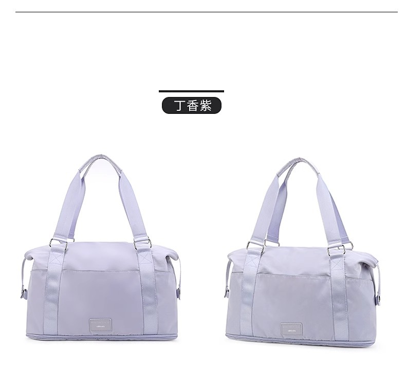 Bolsa de viaje de gran capacidad para mujer con tirante portátil para viajes de negocios, bolsa de almacenamiento portátil para el parto, bolsa de deporte y fitness, bolsa de lona