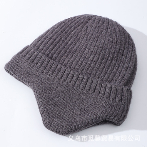 Men's and Women's Autumn/Winter Knitted Hats, Cold-Proof Caps—Wholesale from Manufacturer, Stylish & Versatile Winter Wool Hats for International Trade