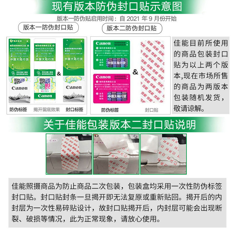Canon anti -counterfeiting 1
