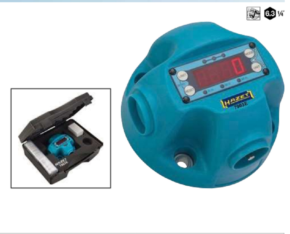 德国 哈蔡特 HAZET扭矩测试仪7903E， 扭力测试仪7901E，7902E