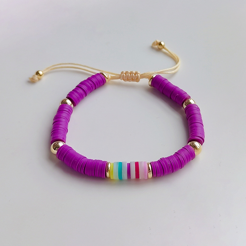 Women'S Gender Casual Basic Geometric Freshwater Pearl Soft Clay Women's Bracelets