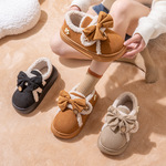 2025新款高帮棉拖鞋女秋冬季加绒包跟室内家居鞋厚底保暖外穿防滑