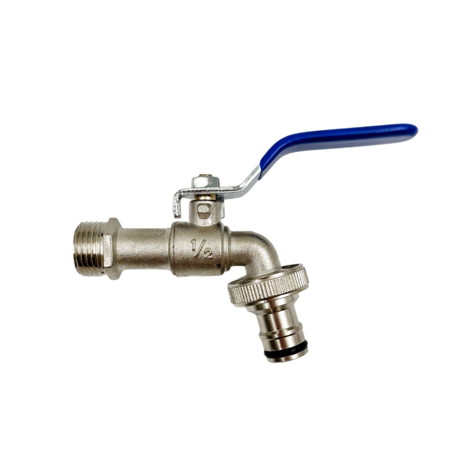 Cross-border 4/6 blue flat handle faucet with split faucet/pacifier zinc alloy faucet Specification drawing