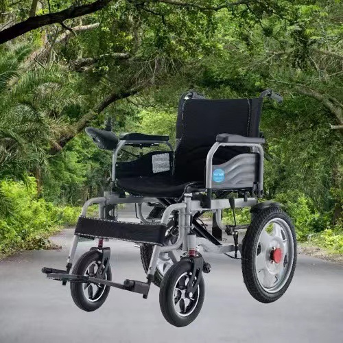 Manufacturer Automatic Intelligent 24V Electric Wheelchair for Disabled Elderly Mobility Special Foldable Electric Scooter