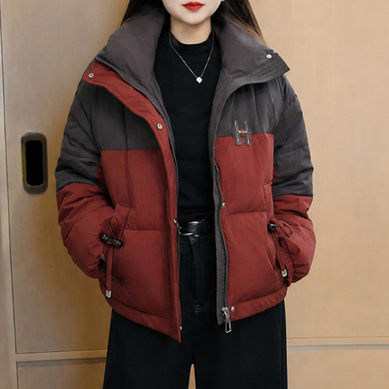 小个子洋气韩版时尚羽绒棉服女2026冬季新款百搭减龄显瘦短款外套