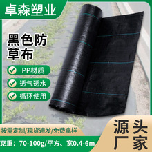 防草布除草布批发跨境亚马逊大棚农用盖草布大棚打孔切片园艺地布