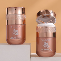 Butterfly Air Cushion BB Cream, Illuminating Powder Cushion, Foundation, Sunscreen, Concealer, Non-Fragile, Hydrating Moisturizing, Oil-Controlling