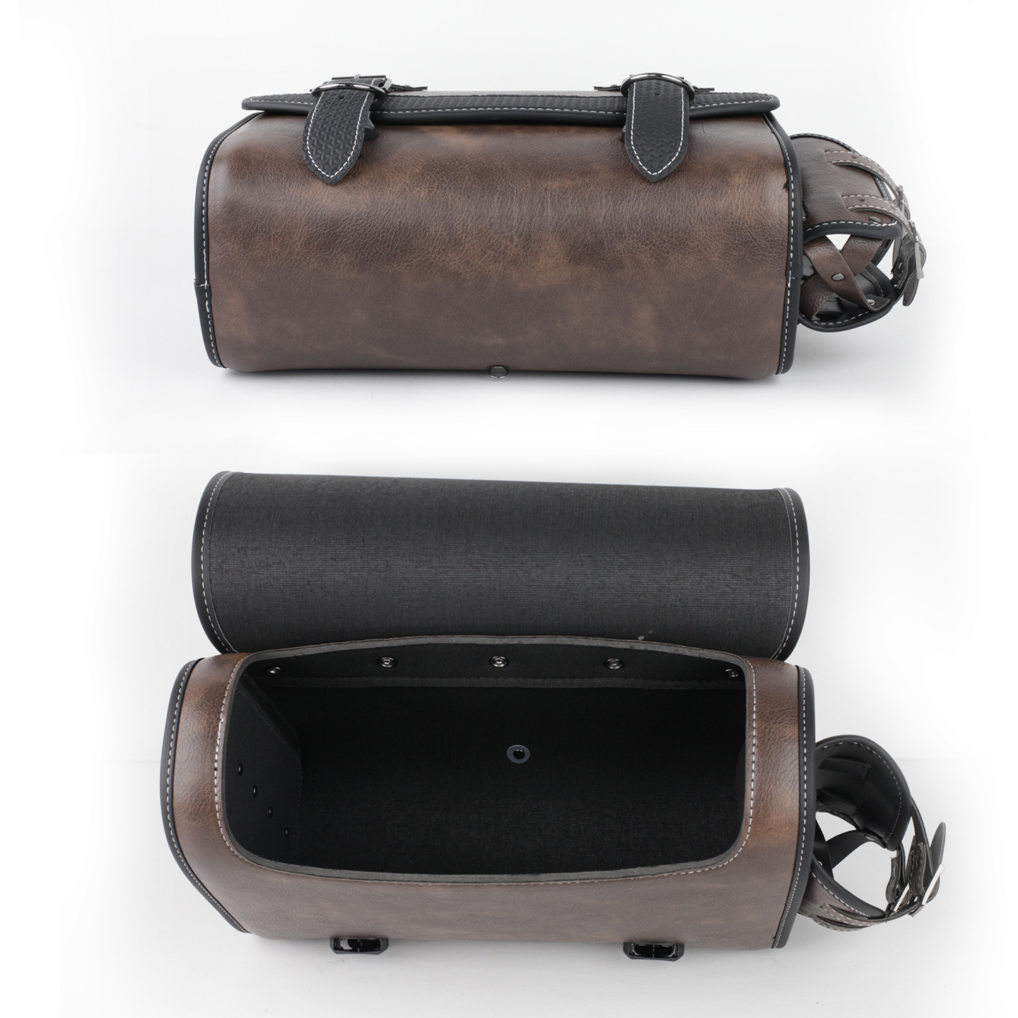 Cross-Border Hot-Selling Universal Retro Modified Waterproof, Sun-Resistant, Scratch-Resistant, Large-Capacity Motorcycle Side Bag for Electric Vehicles and Motorcycles