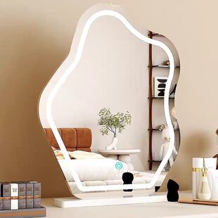 Lightweight smart table dressing table for bedroom, internet celebrity, cloud