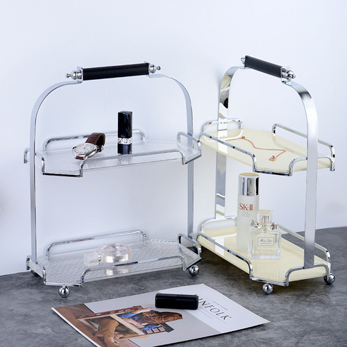 Washing table storage rack bathroom bathroom countertop cosmetics storage box desktop acrylic dressing table shelf