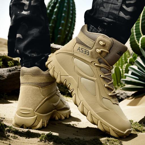 Magnum transfronterizo transpirable de tamaño grande y ligero tropas especiales al aire libre caminata desgaste entrenamiento botas de combate baja botas militares para hombre