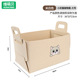 Bei cat-felt storage bag [large creamy-white]]